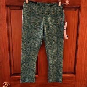 Head Blue Athletic Leggings with Stretchy Fit